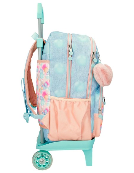 MOCHILA ADAP. 44CM. C/CARRO. ENSO BUBBLES